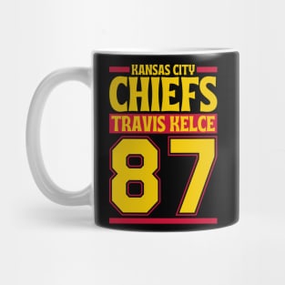 Kansas City Chiefs Travis Kelce 87 American Football Mug